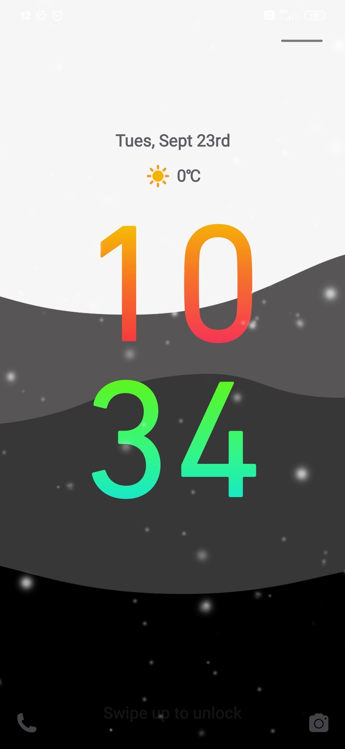 Вот так со снегом выглядит