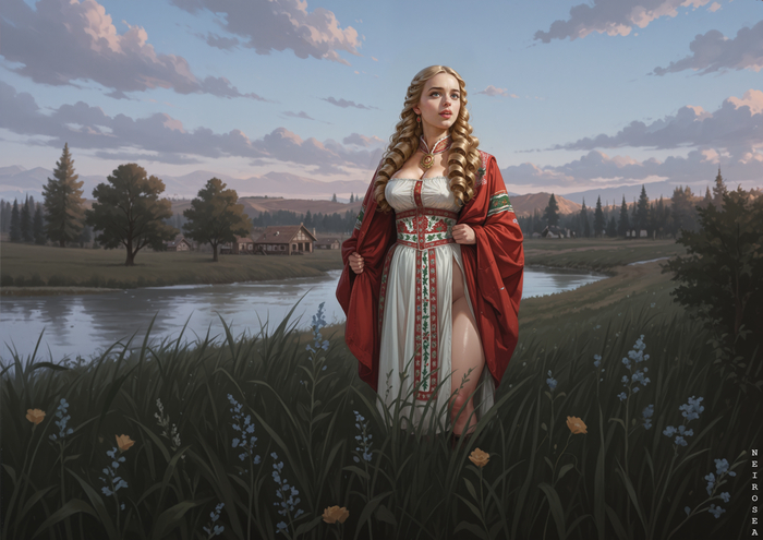 Slavic Woman | Stable Diffusion | Ai | Illustrious