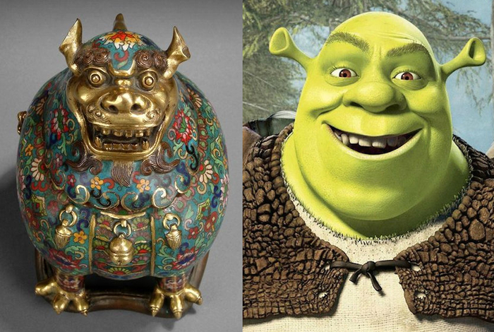 Шрек - Собака Фу. Династия Мин