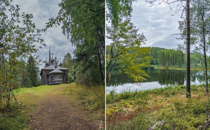 40. Церковь Александра Свирского в Хижгоре 61.83063, 38.01375