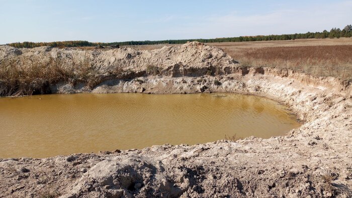 Пожарные котлованы