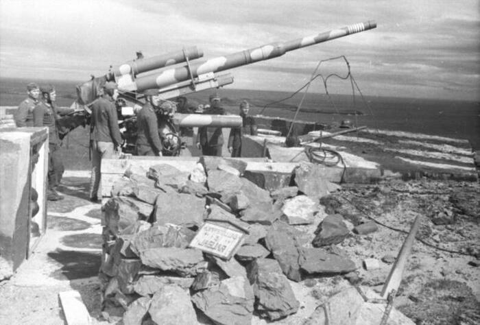 FLAK 41 в береговой обороне