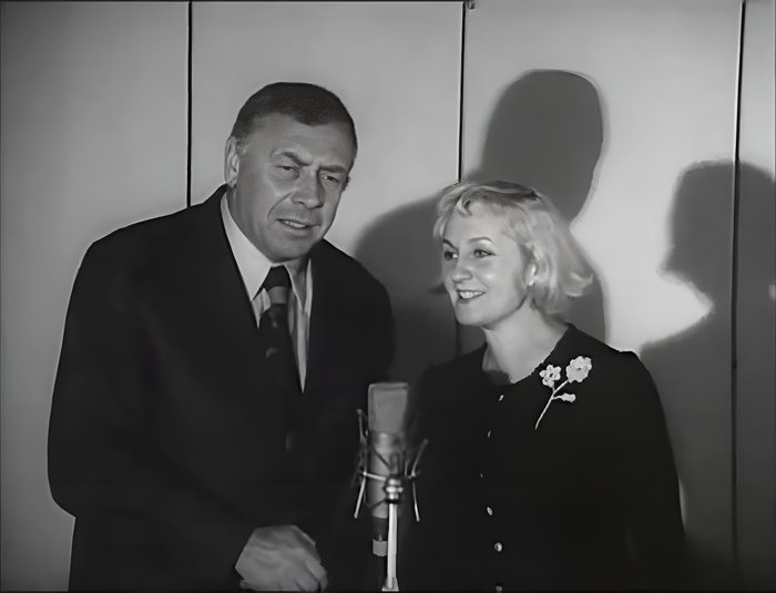 Анатолий Папанова и Клара Румянова.