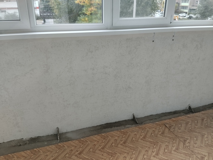 Ремонт на балконе