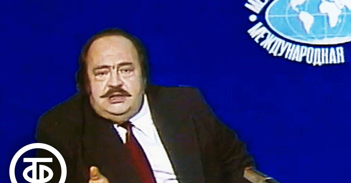 ...but I really liked the TV show International PANORAMA (it was in the USSR) - Tigran Keosayan, Margarita Simonyan, International panorama, International Sawmill Program, the USSR, Russia, Video, Video VK, Politics, Alexander Bovin, Series War