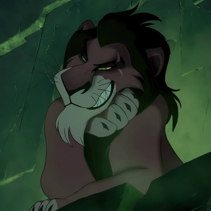 Шрам "Король лев"