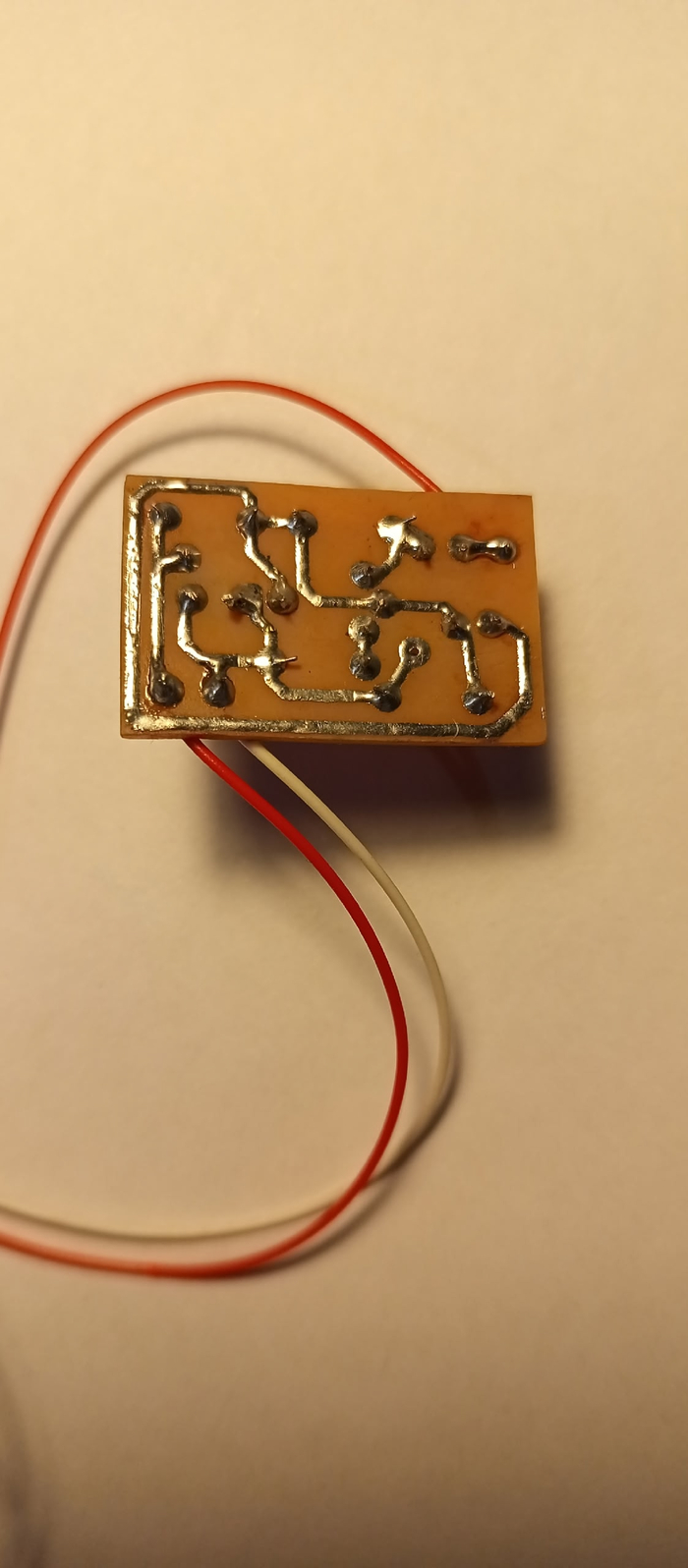 Плата, вид снизу.