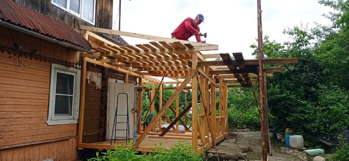 Сооружаем каркас