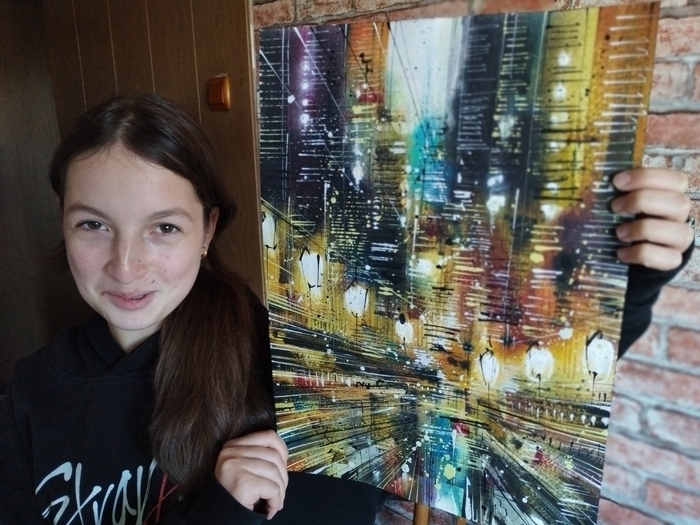 Акварель, акрил, бумага 42/30 см.