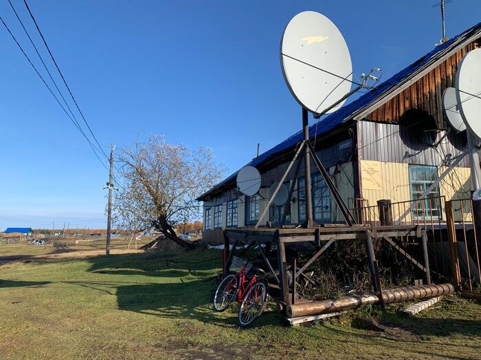 На фото: администрация Охот-Перевозовского наслега