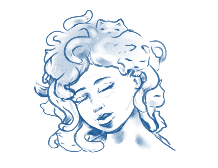 Горгона Медуза после 40