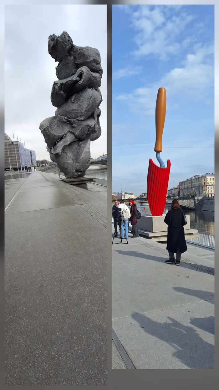 Кучу закопали, а совочек оставили