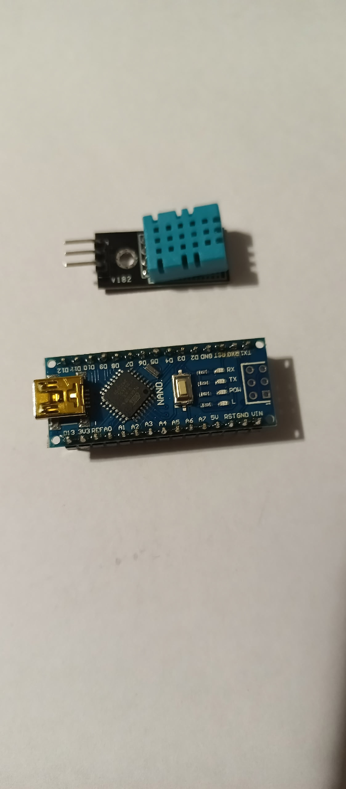 Arduino Nano с 168 чипом.