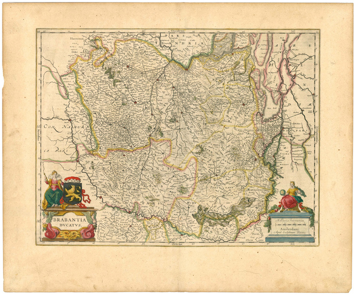 Карта Брабанта