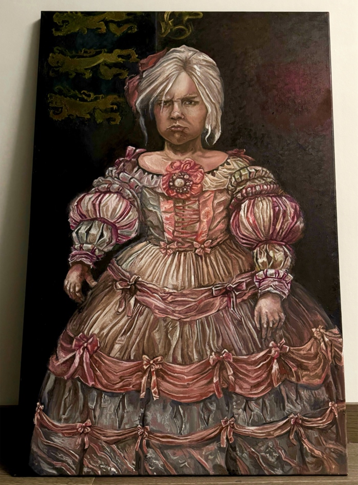 «Принцесса Цири», холст, масло