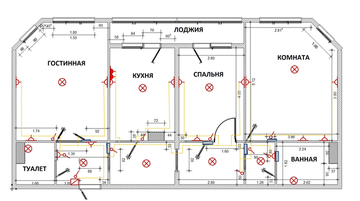 План электрики