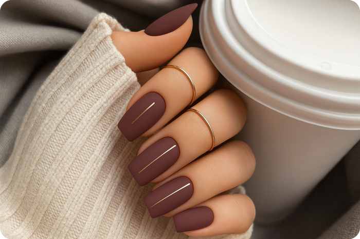 12 идей дизайна маникюра на осень 2025, которые придут на место надоевшего френча и сливочного масла