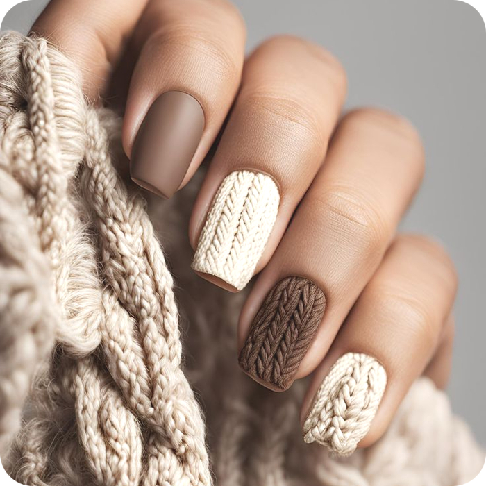 12 идей дизайна маникюра на осень 2025, которые придут на место надоевшего френча и сливочного масла