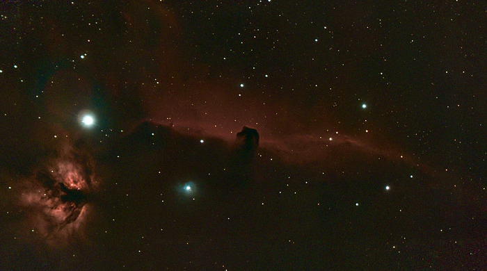    (IC 434)   (NGC 2024). : ZWO Seestar S50, ~2    (  20   ). : siril, graXpert, Lightroom.   ,     .