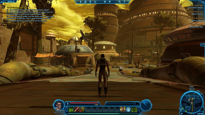 Геймплэйный скрин из игры Star Wars The Old Republic