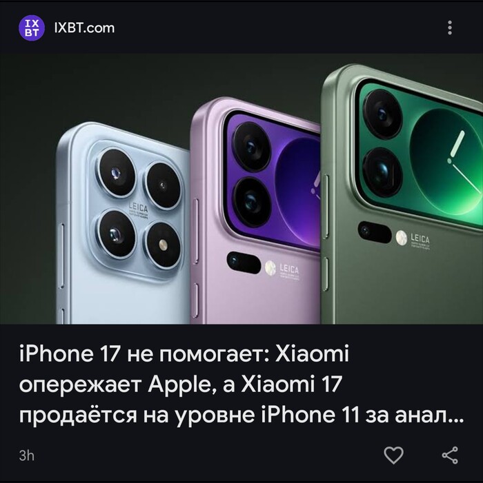 Масткрство заголовка. Xiaomi можно купить на анал...