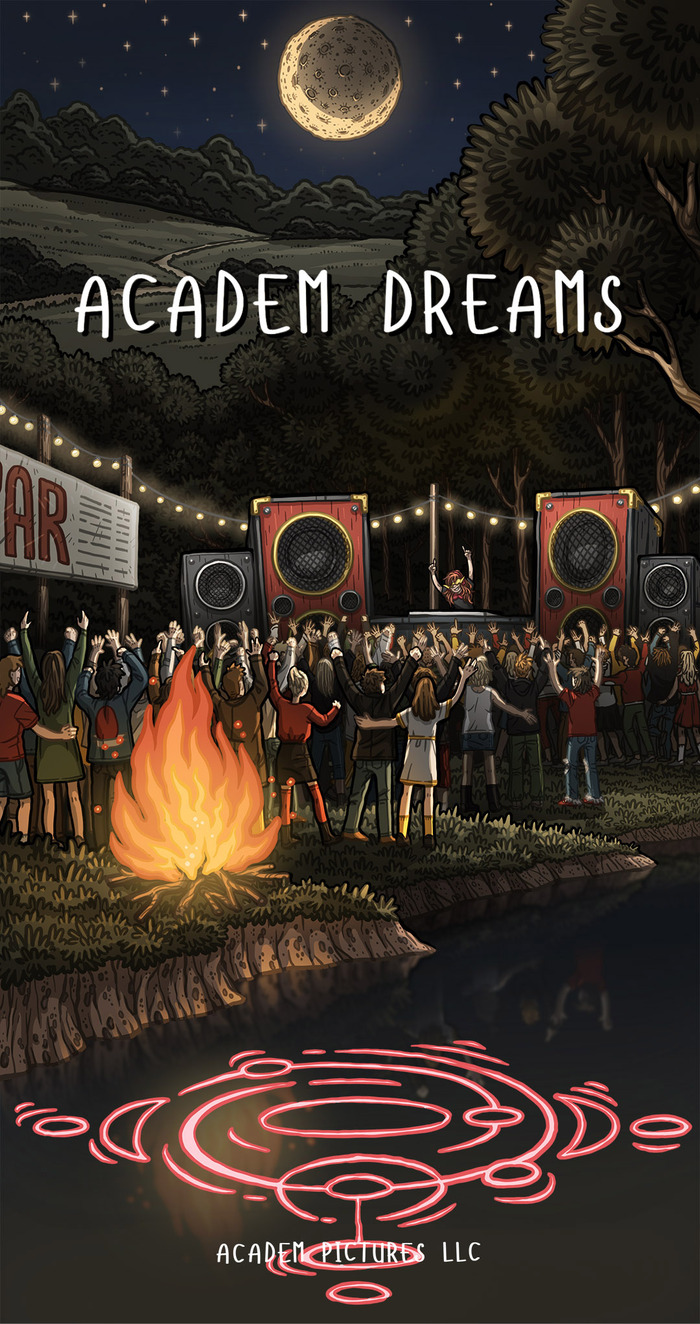 Лес неразрывен с Городком и многие места, которых недостаёт рукотворным улочкам, самовоспроизводятся вдоль его глухих тропинок