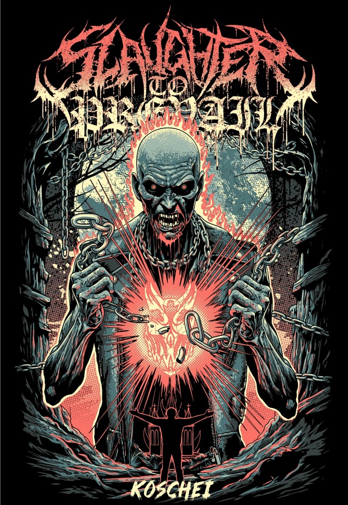 Фанарт для Slaughter to Prevail "KOSCHEI"
