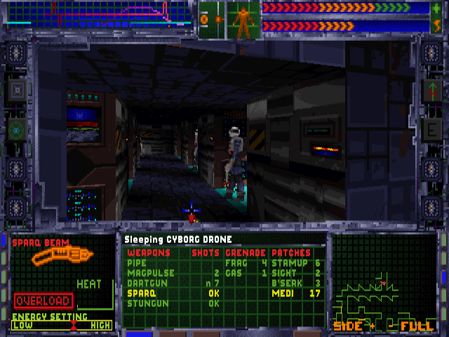 Эта идея с рядами киборгов вдоль стен - прямая аналогия с кораблём боргов в сериале "Star Trek: The Next Generation" (сезон 2, серия 16 - "Q Who?").