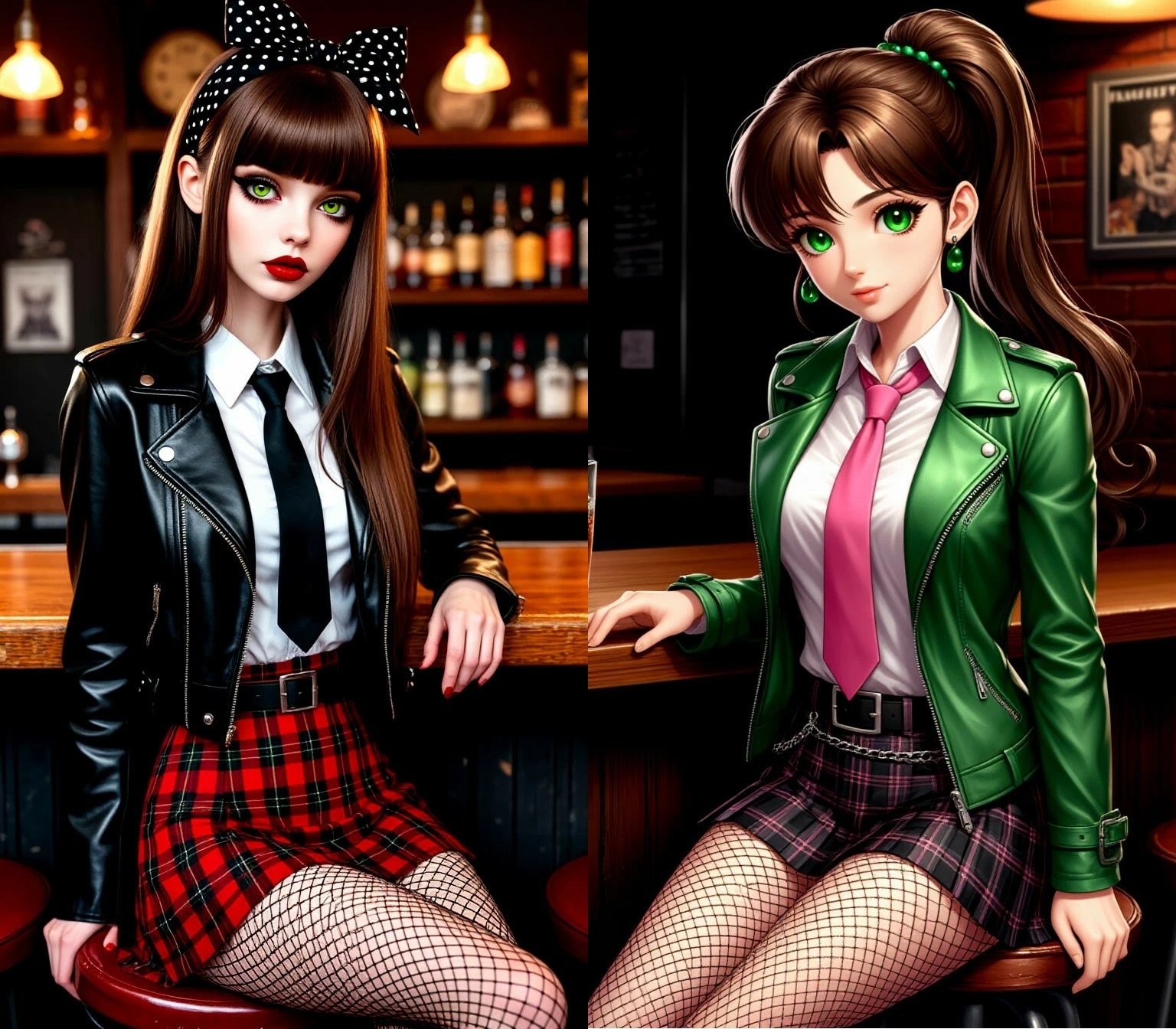 Однажды, в Вселенной Френдзоны Кера Смит впервые встретились Макото Кино 2 часть Как Победить Хаос - Девочка, Поэт, Фантастика, Шедеврум (Яндекс), Френдзона, Арты нейросетей, Sailor Jupiter, Гранж, Бар, Женская дружба, Длиннопост