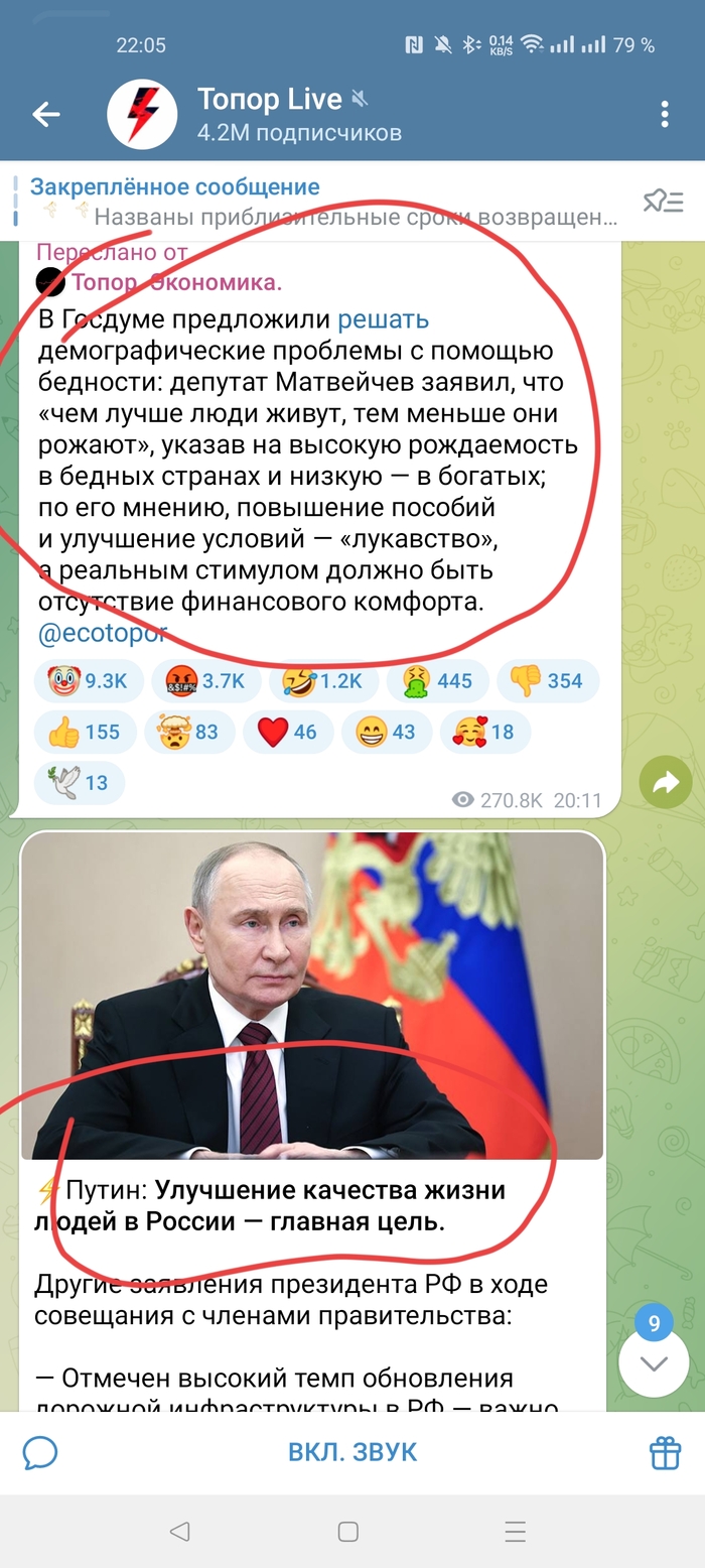 Ответ на пост «Депутат Матвейчев»