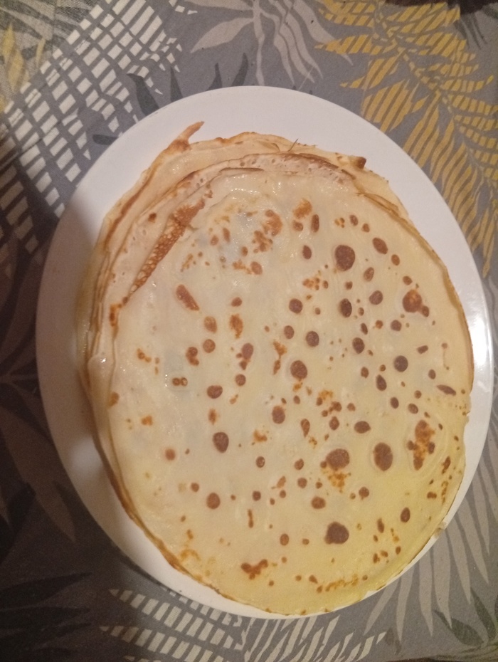 Блинов напек