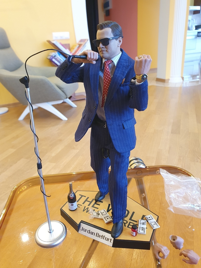 Mars Toys Mr. Jordan MAT007 1/6 Collectible Male Action Figure Model The Wolf Leonardo 12 Wall Street