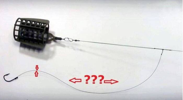 НА ЧТО ВЛИЯЕТ ДЛИНА ПОВОДКА ПРИ ФИДЕРНОЙ ЛОВЛЕ