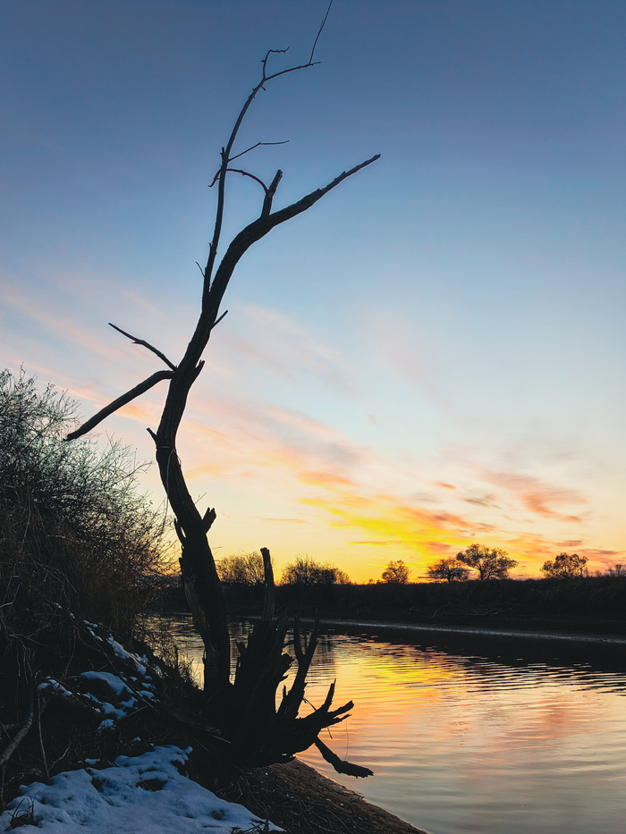Закат на Тунгуске
