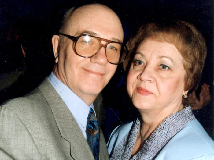 Леонид Куравлев с супругой Ниной