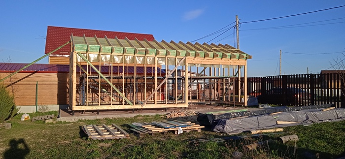 Каркас, собственный проект.