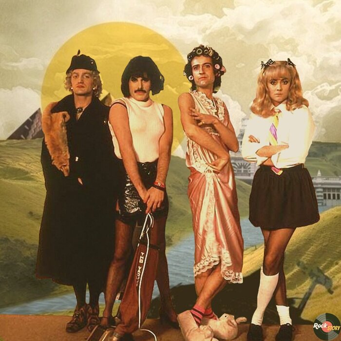 На фотографии: участники группы Queen