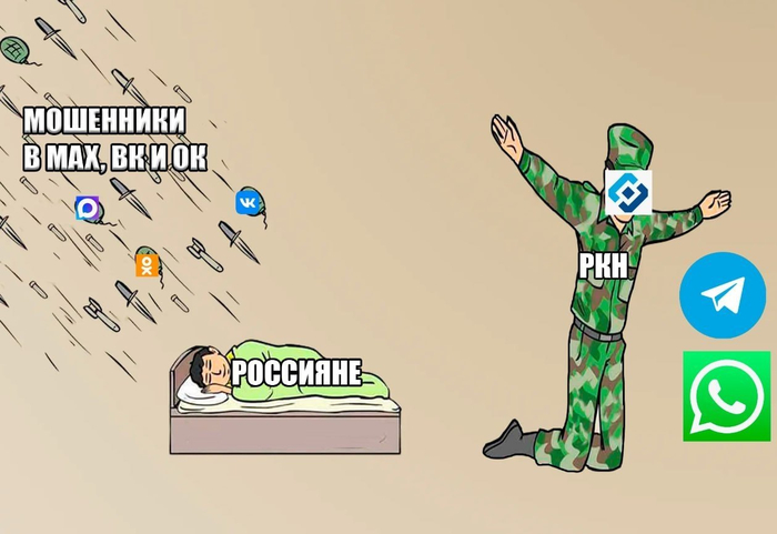 РКН сообщил о частичном ограничении WhatsApp и Telegram из-за мошенников