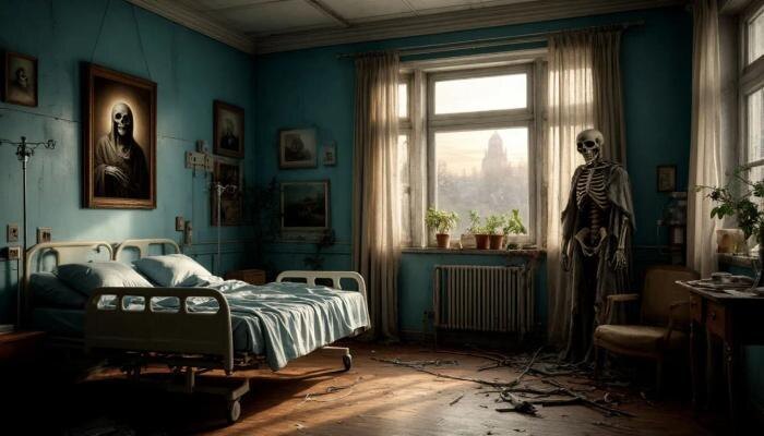 Медсестра рассказала о похожем на Смерть силуэте, который пришёл к умирающему
