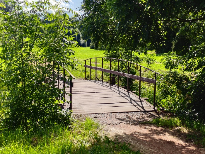 Мостик в/из Японского парка