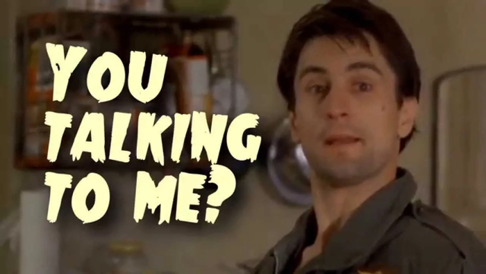 Ты со мной говоришь?