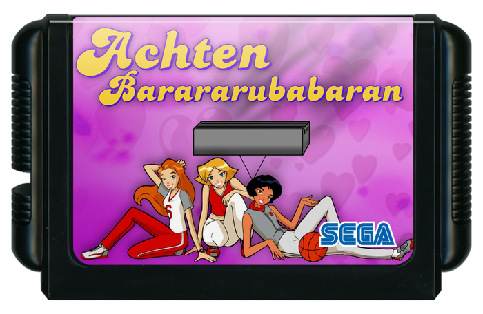 Prototype of Achten Barararubabaran game cartridge image for sega megadrive