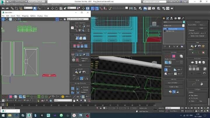I draw with triangles - Series I draw with triangles, My, 3D, 3D modeling, Инди, Unity, Gamedev, 3DS max, Photoshop, Props, Video, Video VK