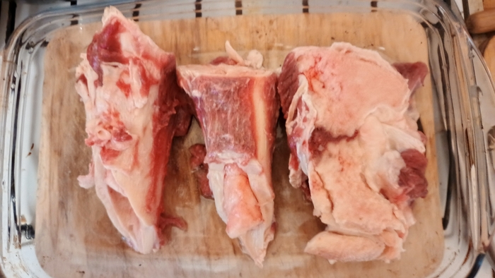 Костный мозг на среднем куске идеален!