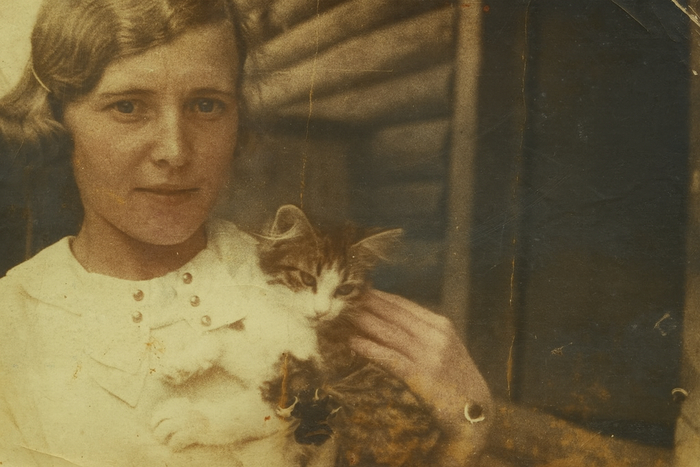 Неизвестная с кошкой, 1910 – 1929