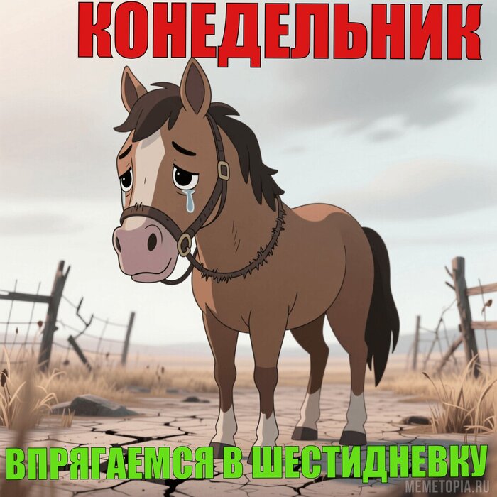 С шестидневочкой)