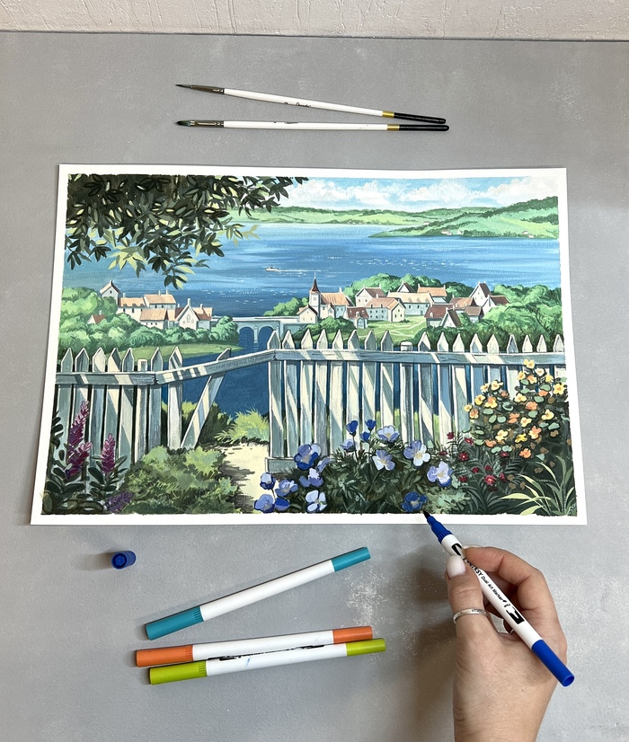 Арт по «Ведьмина служба доставки»