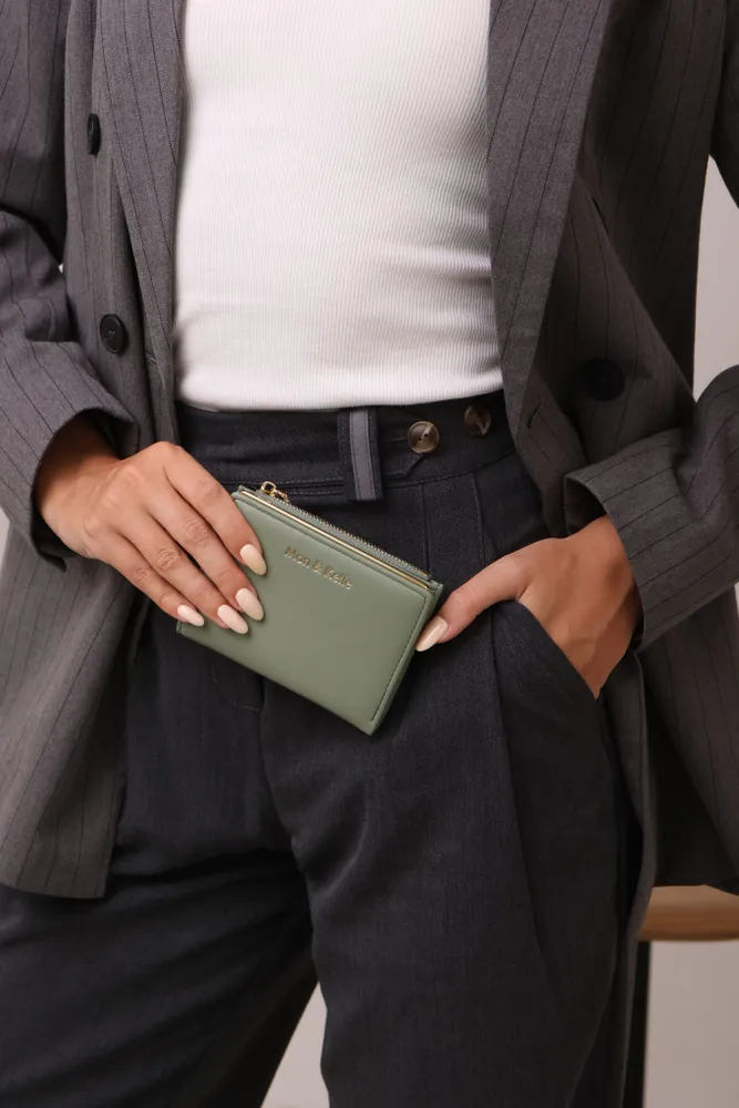 Женский кошелек Mon & Kelle - цвет оливковый