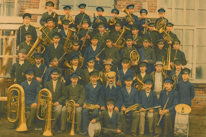 Неизвестный автор. Групповой портрет. 1890 – 1903.