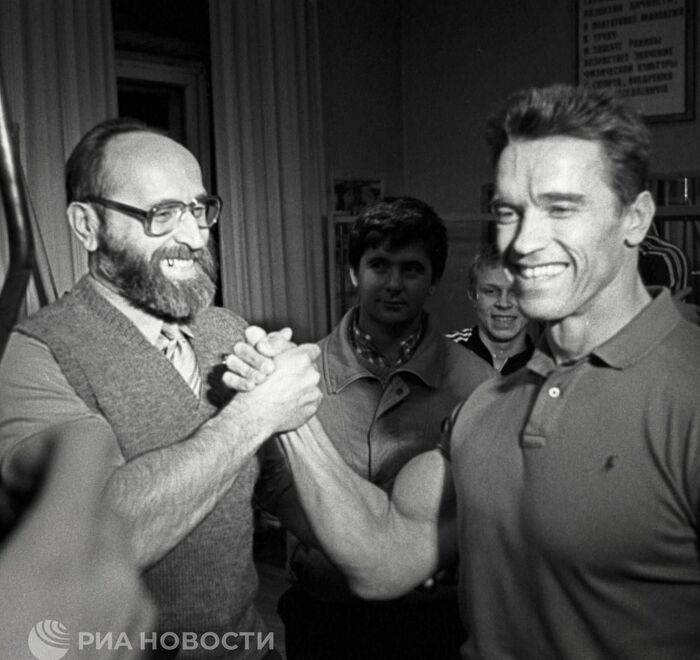Арнольд Шварценеггер всегда равнялся на советского спортсмена